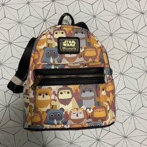 NWT Disney Loungefly Star Wars Ewok purse
